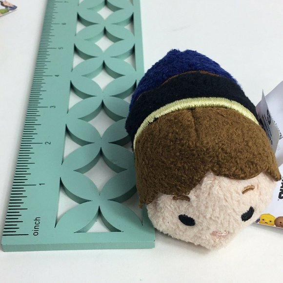 Disney Star Wars Tsum Tsum Mini Plush 3.5" Lot Of 5 Luke Skywalker Han Solo Yoda - Picture 11 of 12